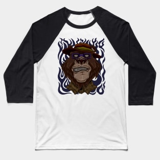 Fashion Bear street art Baseball T-Shirt